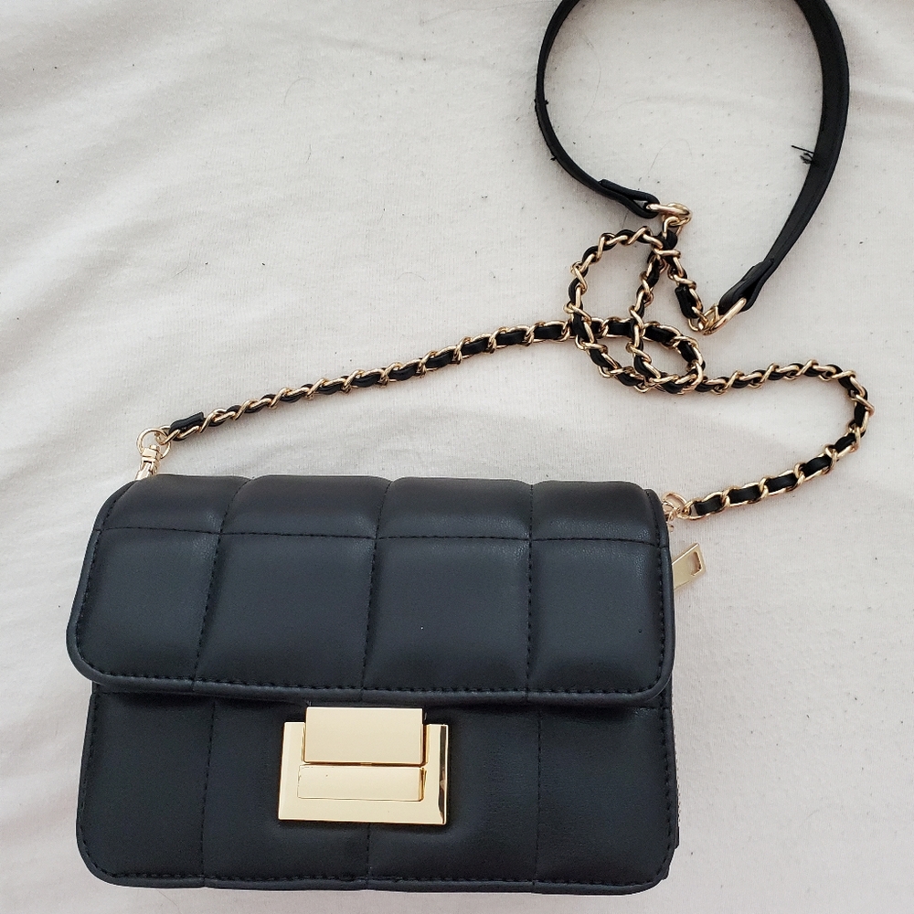 Melie Bianco Vegan Leather Crossbody Bag